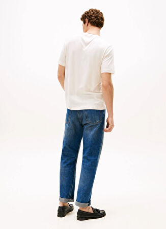 Tommy Hilfiger Bisiklet Yaka Sarı Erkek T-Shirt MW0MW39368Z00_COTTON MODAL TEE