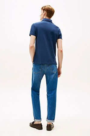 Erkek 1985 Slim Fit Polo Yaka T-Shirt - Mavi | S