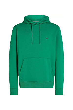 Erkek Essential Terry Kapüşonlu Sweatshirt - Yeşil | L