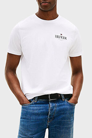 Tommy Hilfiger Erkek T Shirt MW0MW39355 YBR