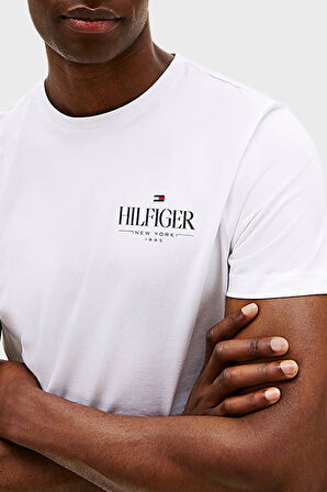 Tommy Hilfiger Erkek T Shirt MW0MW39355 YBR