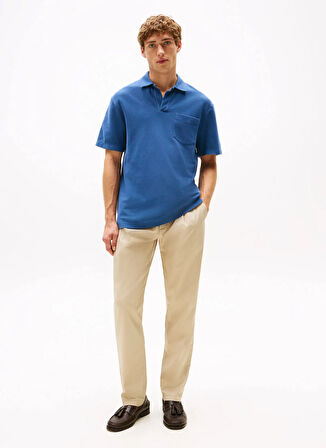 Tommy Hilfiger Normal Bel Normal Paça Normal Haki Erkek Pantolon MW0MW39702RBT_HARLEM 3/4 EL TECH TW