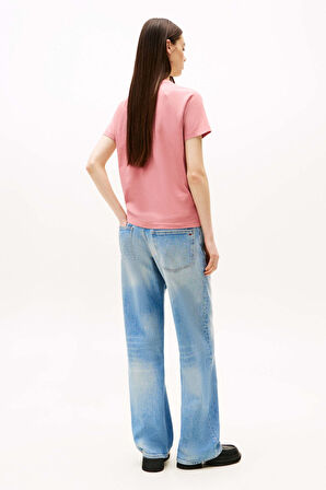 Tommy Jeans Kadın Tişört-DW0DW21388