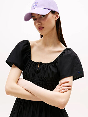 TOMMY HILFIGER Kadın  Siyah Elbise DW0DW20882 BDS