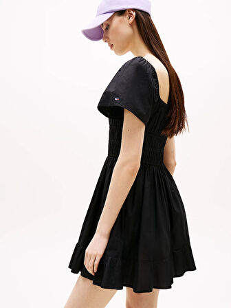 TOMMY HILFIGER Kadın  Siyah Elbise DW0DW20882 BDS