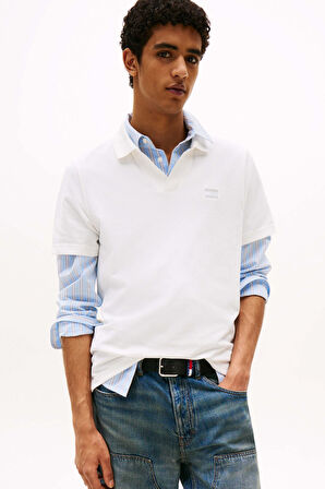 Tommy Jeans Erkek Tişört-DM0DM21657