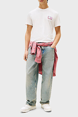 Tommy Jeans Erkek T Shirt DM0DM21577 YBL