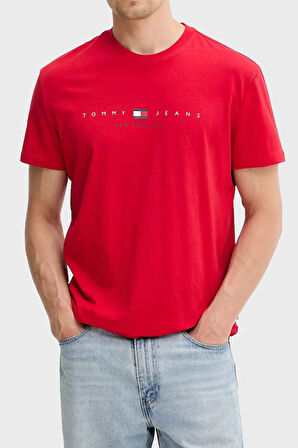 Tommy Jeans Erkek T Shirt DM0DM21911 XLE