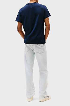 Tommy Jeans Erkek T Shirt DM0DM21577 C1G