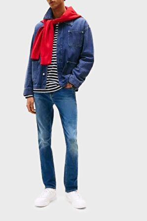 Tommy Jeans Erkek Kot Pantolon DM0DM21238 1BK