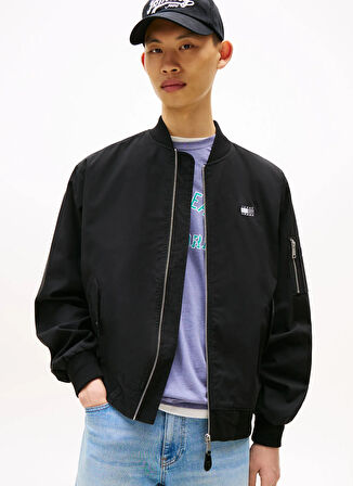 Tommy Jeans Siyah Erkek Mont DM0DM21674BDS TJM COTTON BOMBER JAC