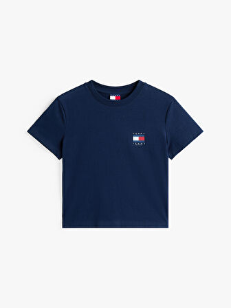 TOMMY HILFIGER Kadın  Lacivert T-Shirt DW0DW21423 C1G