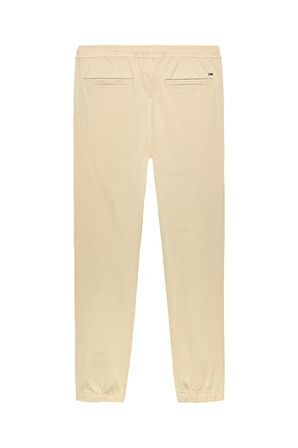 Erkek Slim Fit Austin Esnek Jogger Pantolon - Bej | 32/32