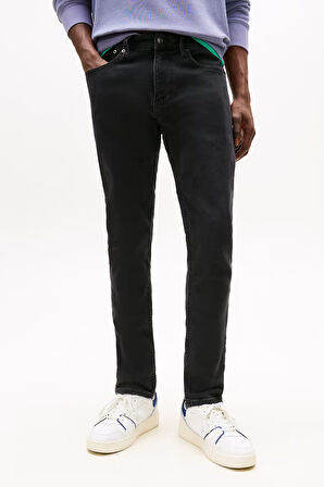 Erkek Austin Daralan Paça Slim Fit Jean Pantolon - Siyah | 32/30