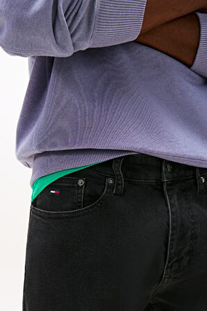 Erkek Austin Daralan Paça Slim Fit Jean Pantolon - Siyah | 32/30