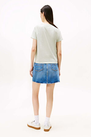 Tommy Jeans Kadın Tişört-DW0DW21388