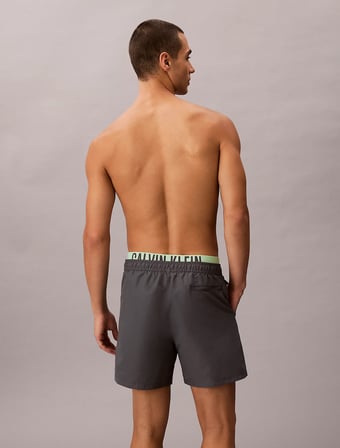 CALVIN KLEIN Erkek  Gri Deniz Şortu LV00N61015 CKP