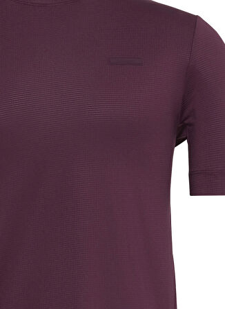 Calvin Klein Jeans Bisiklet Yaka Düz Mor Erkek T-Shirt LVGMS5K176YTV SS LT WT TEE