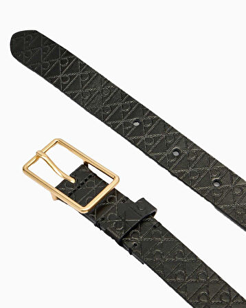 Calvin Klein Logo Desenli 25mm Kadın Kemer | 80 cm