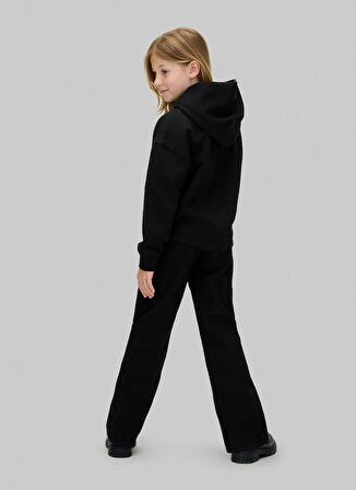 Calvin Klein Baskılı Kız Çocuk Siyah Sweatshırt IG0IG03018BEH