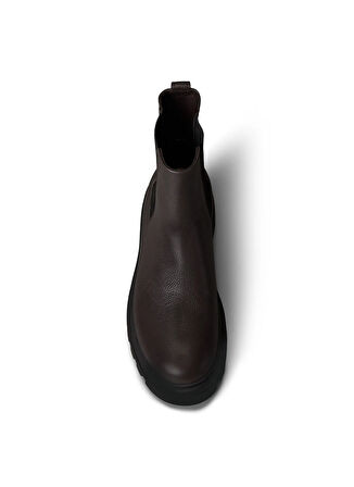 Calvin Klein Koyu Kahve Erkek Bot LUGGED CHELSEA BOOT HIGH LTH