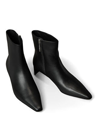 Calvin Klein Deri Siyah Kadın Bot HW0HW02811BEH