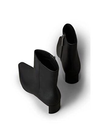 Calvin Klein Deri Siyah Kadın Bot HW0HW02811BEH