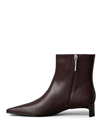 Calvin Klein Deri Koyu Kahve Kadın Bot HW0HW02811VH2