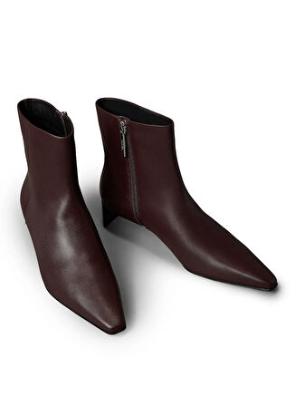 Calvin Klein Deri Koyu Kahve Kadın Bot HW0HW02811VH2