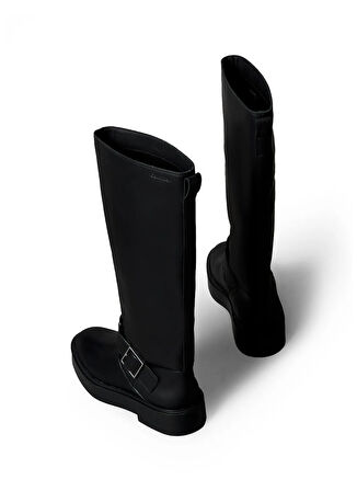 Calvin Klein Siyah Kadın Deri Bot YW0YW01972BEH