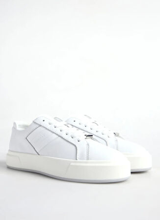 Calvin Klein Beyaz Kadın Sneaker YW0YW02007YAF