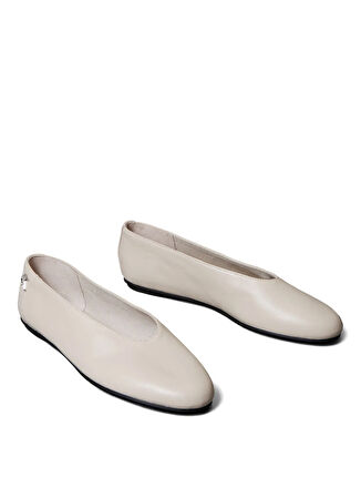 Calvin Klein Deri Vizon Kadın Babet HW0HW02810PA8