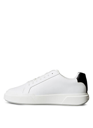 Calvin Klein Beyaz - Siyah Erkek Sneaker CHUNKY CUPSOLE LACEUP LTH