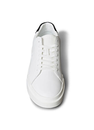 Calvin Klein Beyaz - Siyah Erkek Sneaker CHUNKY CUPSOLE LACEUP LTH