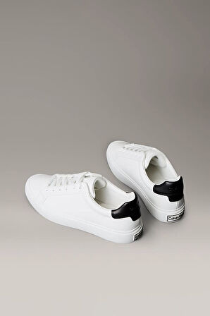 Kadın Bağcıklı Sneaker - Beyaz | 39