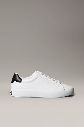 Kadın Bağcıklı Sneaker - Beyaz | 39