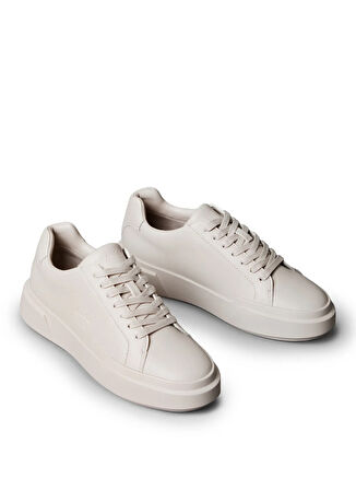 Calvin Klein Krem Kadın Sneaker YW0YW01947PA8