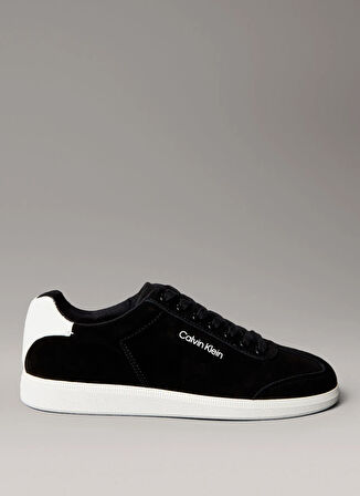 Calvin Klein Siyah Erkek Günlük Ayakkabı LOW CUPSOLE LACEUP SU