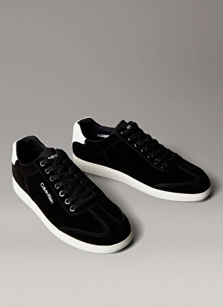 Calvin Klein Siyah Erkek Günlük Ayakkabı LOW CUPSOLE LACEUP SU