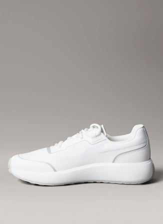 Calvin Klein Beyaz Erkek Sneaker CITY RUNNER LACEUP TECH MIX