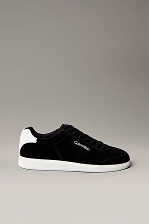 Erkek Cupsole Tabanlı Süet Sneaker - Siyah | 45