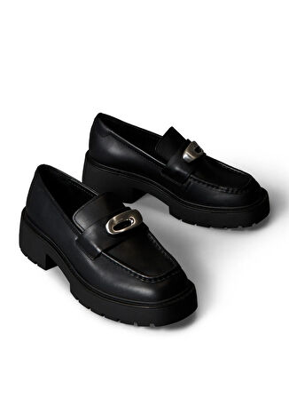 Calvin Klein Deri Siyah Loafer YW0YW01912BEH