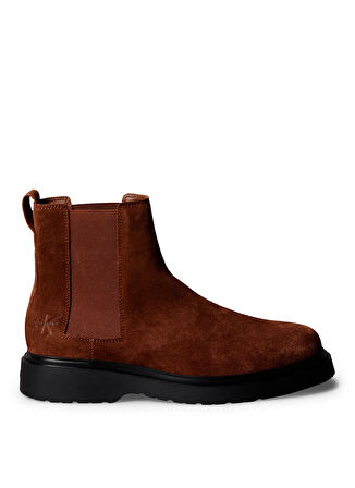 Calvin Klein Kahve Erkek Bot COMBAT ESS CHELSEA BOOT SU