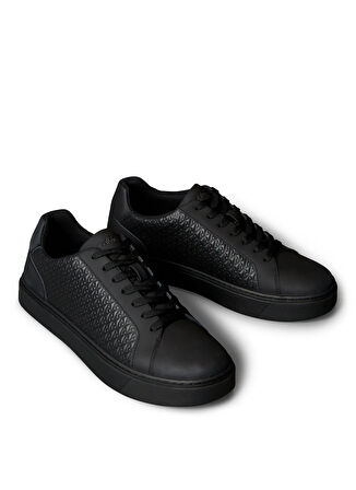 Calvin Klein Siyah Erkek Sneaker CLASSIC CUPSOLE LACEUP AOP