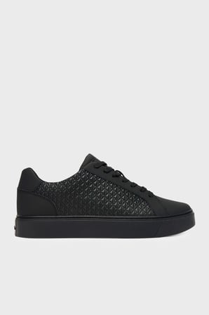 Calvin Klein Logolu Sneaker Ayakkabı YM0YM014310GJ Erkek AYAKKABI YM0YM01431 0GJ SİYAH