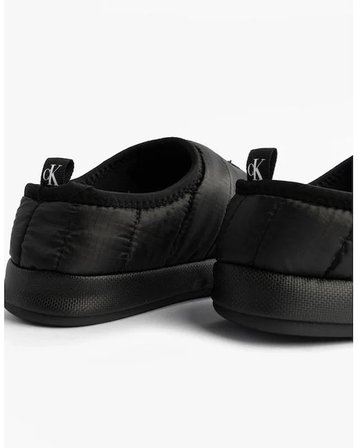 CALVIN KLEIN Kadın Marka Logolu Kapitone Dikişli Günlük kullanıma Uygun Siyah Terlik HW0HW02830 BEH