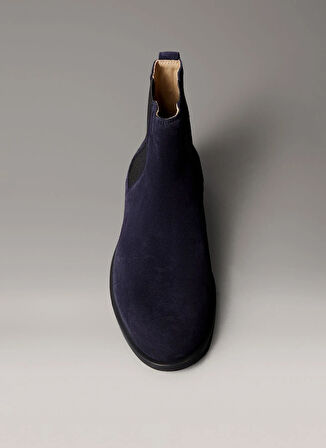 Calvin Klein Lacivert Erkek Bot ESS RUBBER CHELSEA SU