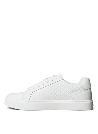Calvin Klein Beyaz Erkek Sneaker CLASSIC CUPSOLE LACEUP AOP