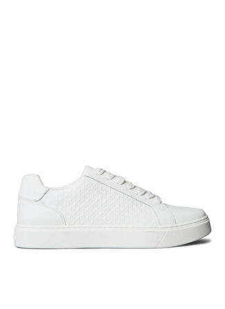Calvin Klein Beyaz Erkek Sneaker CLASSIC CUPSOLE LACEUP AOP