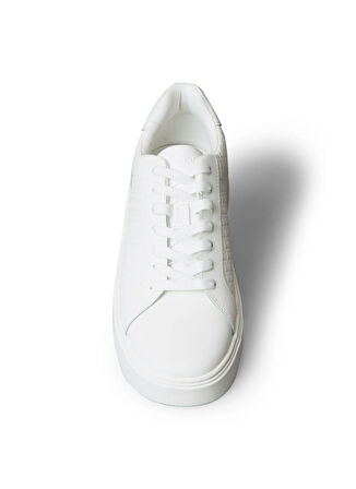 Calvin Klein Beyaz Erkek Sneaker CLASSIC CUPSOLE LACEUP AOP